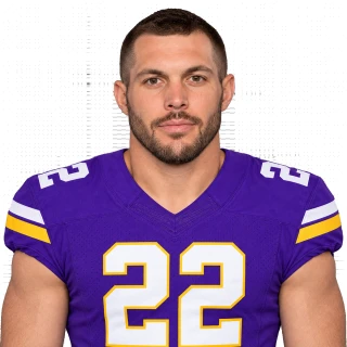 Harrison Smith, Minnesota Vikings safety, photographed from the chest up in a purple jersey